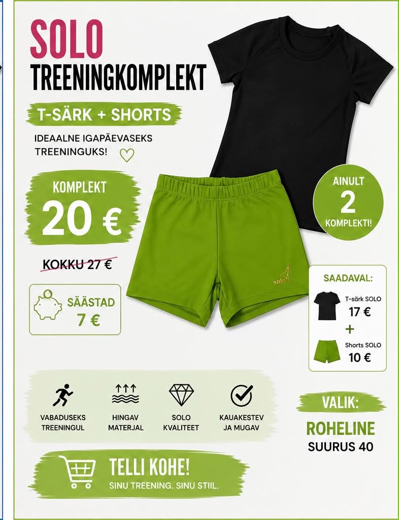 Riidekomplekt SOLO - Pilt 2